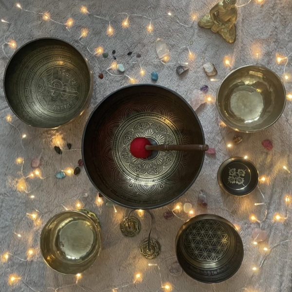 Sound Bath with Tibetan Singing Bowls